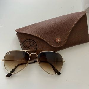 Hold rim Aviator ray bans